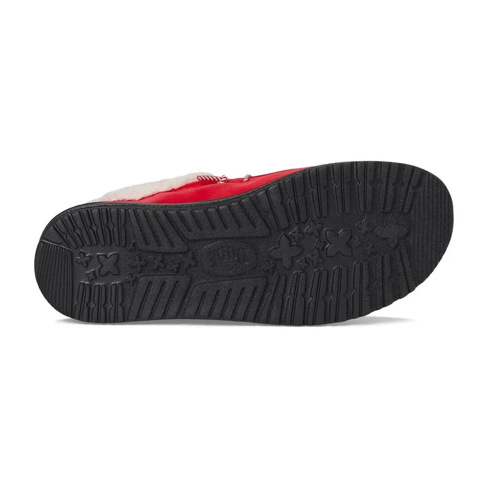 Hey Dude Men's Wally Santa Claus Red 45313-610